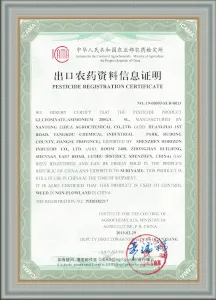 pesticide certificate