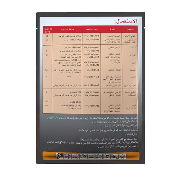 Benomyl-50%WP2 Benomyl 50WP2