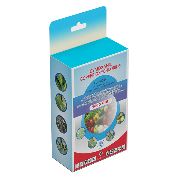 Cymoxanil 4.2Copper oxychloride 66 WP 3