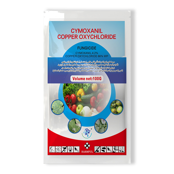 Cymoxanil 4.2Copper oxychloride 66 WP